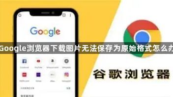 Google浏览器下载图片无法保存为原始格式怎么办1