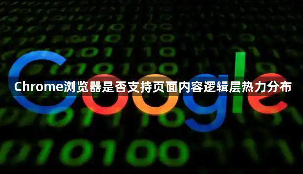 Chrome浏览器是否支持页面内容逻辑层热力分布1