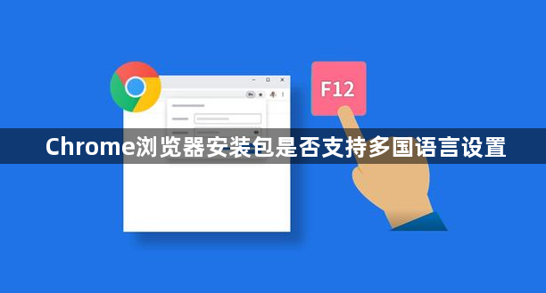 Chrome浏览器安装包是否支持多国语言设置1