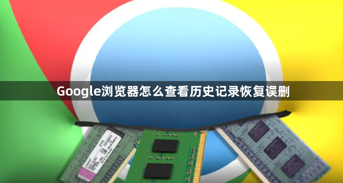 Google浏览器怎么查看历史记录恢复误删1