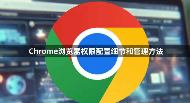 Chrome浏览器权限配置细节和管理方法1