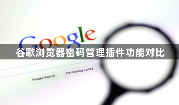谷歌浏览器密码管理插件功能对比1