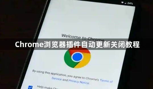 Chrome浏览器插件自动更新关闭教程1
