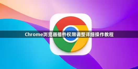 Chrome浏览器插件权限调整详细操作教程1