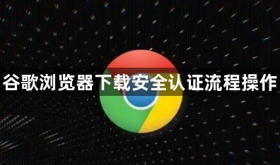谷歌浏览器下载安全认证流程操作1