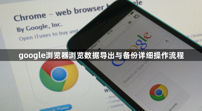 google浏览器浏览数据导出与备份详细操作流程1