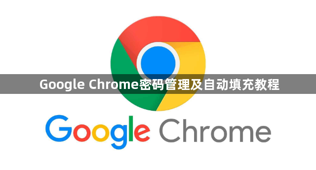 Google Chrome密码管理及自动填充教程1